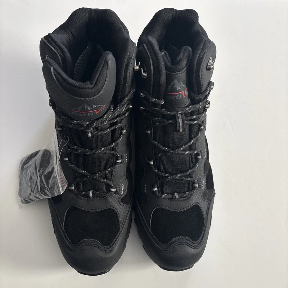 NORTIV 8 Men's Work Hiking Boots Waterproof Non Slip NIB Sz12 NO Steel Toe